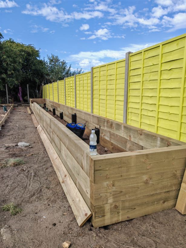 Felixstowe Sensory Garden Fencing
